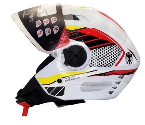 CAPACETE FW3 X OPEN BRANCO ALEMANHA 56