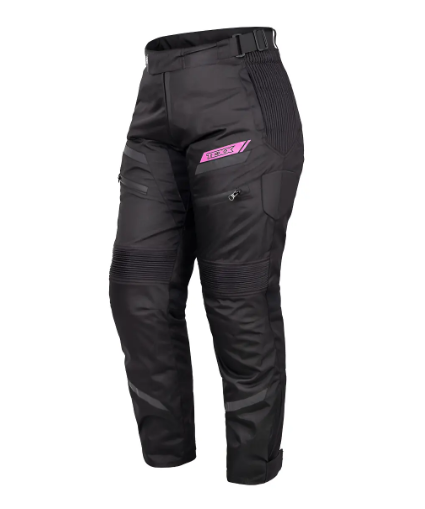 CALÇA TEXX STRIKE V3 FEMININA LD PRETA/ROSA 3XL