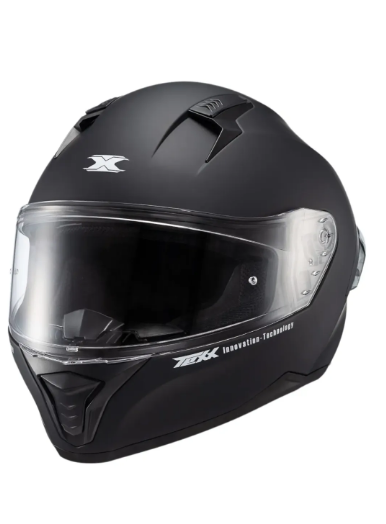 CAPACETE TEXX RAPTOR SOLID PRETO FOSCO 64