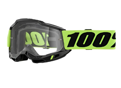 OCULOS 100% ACCURI 2 NEON YELLOW FLUO YELLOW AM FLUOR