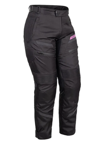 CALÇA TEXX STRIKE V3 FEMININA LD PRETA/ROSA L