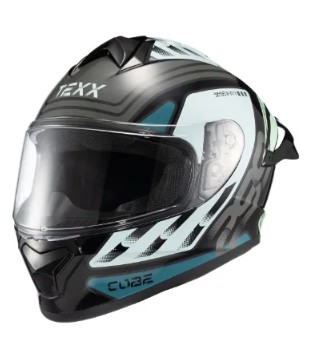 CAPACETE TEXX SPIHE CUBE AZ/VD 56