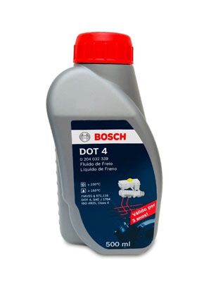 FLUIDO FREIO 500ML BOSCH DOT4