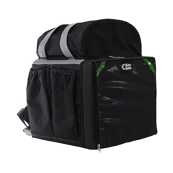 BAG REFORÇADA PARA DELIVERY PRETA MODELO GOLD