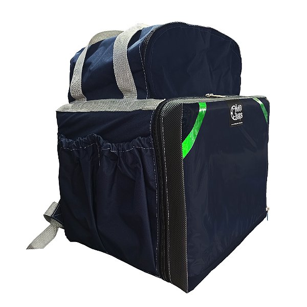 BAG REFORÇADA PARA DELIVERY AZUL MARINHA MODELO GOLD
