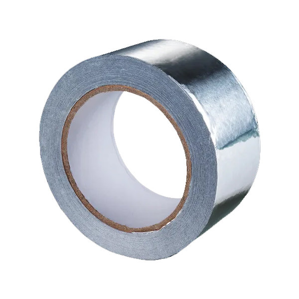 Fita Laminada Aluminizada 48x50m Auto adesiva para acabamento de Caixa isopor Vedação Reparos geral