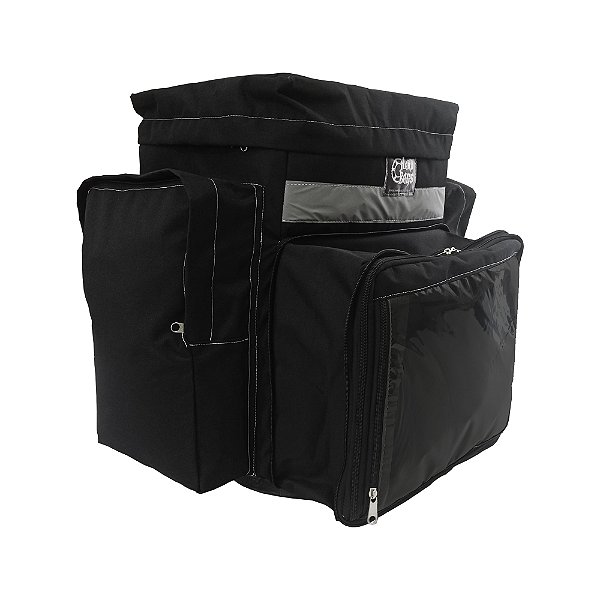 MOCHILA MEGAZORD EXPANSIVA 120 LITROS REFORÇADA - PRETA