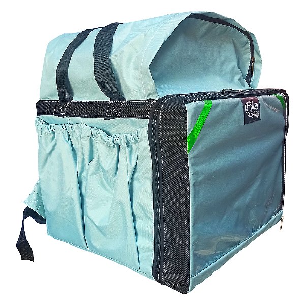 BAG REFORÇADA PARA DELIVERY AZUL BEBÊ MODELO GOLD