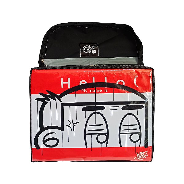 BAG REFORÇADA COLAB KAIO VICIO TINTA - HELLO MY NAME IS
