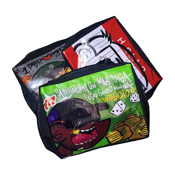 CAPA BAG COLAB KAIO VICIO TINTA REFORÇADA 45 L
