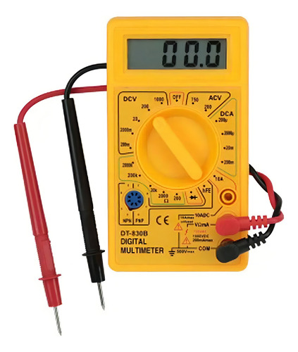 Multimetro Digital Portátil Para Medição E Tensão - Preciso