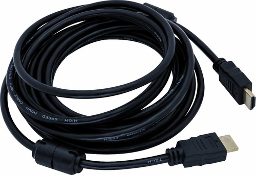 Cabo Hdmi 5 Metros 1.4 Ultra Hd 3d 19 Pinos Blindado