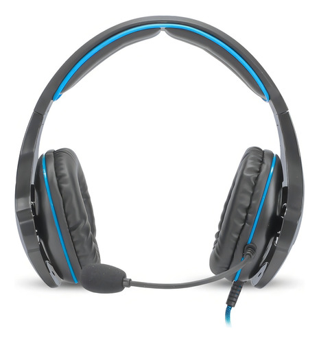 Headfone Gamer Usb 7.1 Surround Led C/microfone Hf-g650 Azul