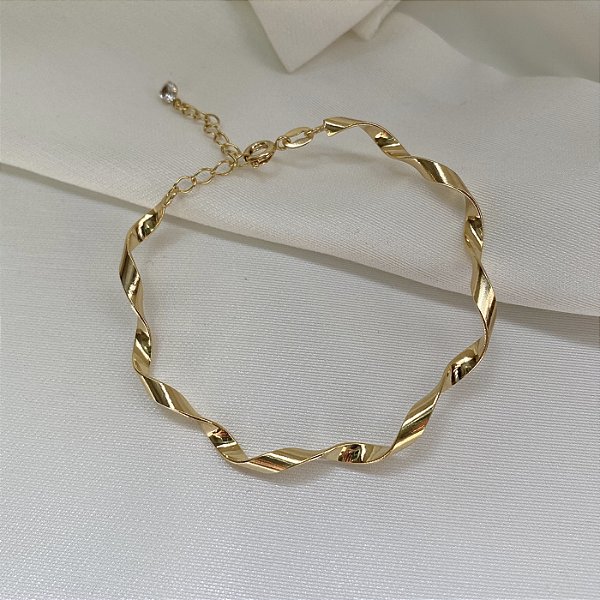 Bracelete Trama - Fio Torcido