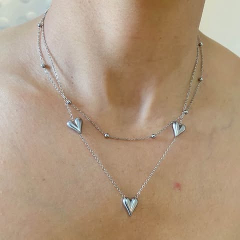 Colar Alento - Duas Voltas em Aço Inox