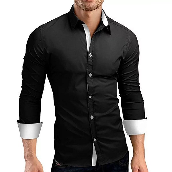 camisa social moda