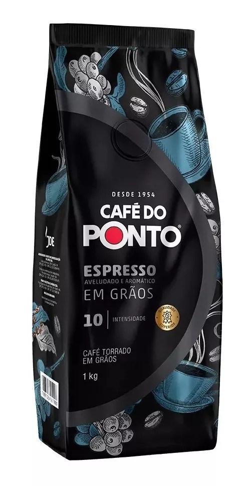 Café do Ponto Espresso Grãos 1kg - Café do Ponto