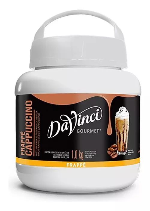 Frapê DaVinci Gourmet Frappease de Cappuccino 1,0Kg