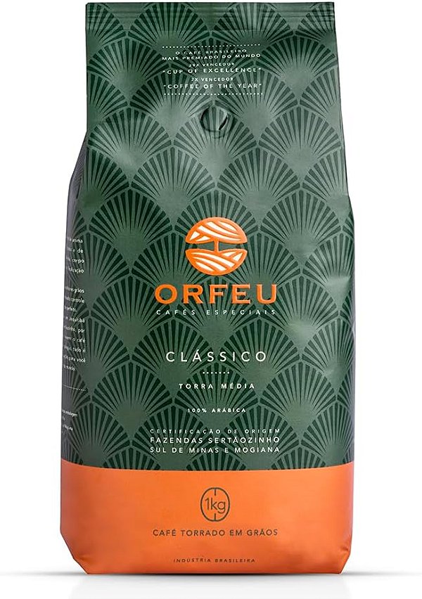 Café em Grãos Orfeu Clássico - 1Kg