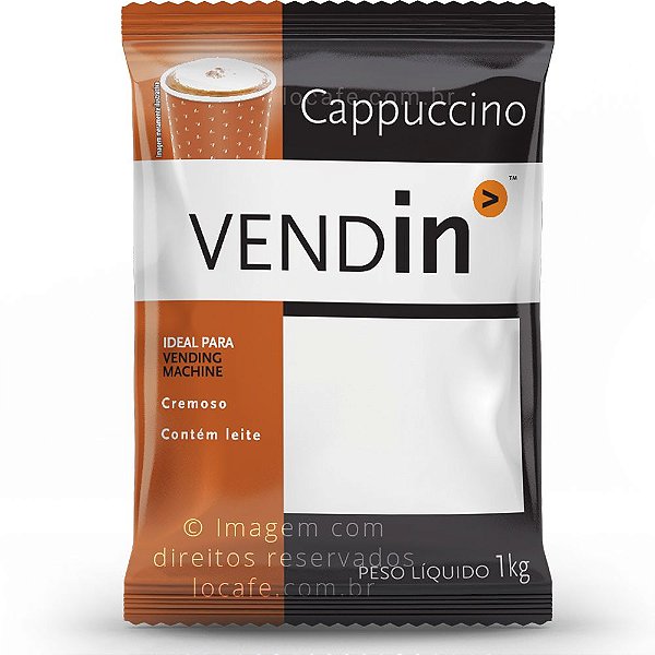 Cappuccino Solúvel Tradicional Vendin - 1kg