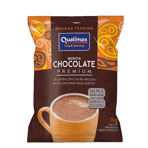 Chocolate Premium Solúvel Vending 1Kg - Qualimax