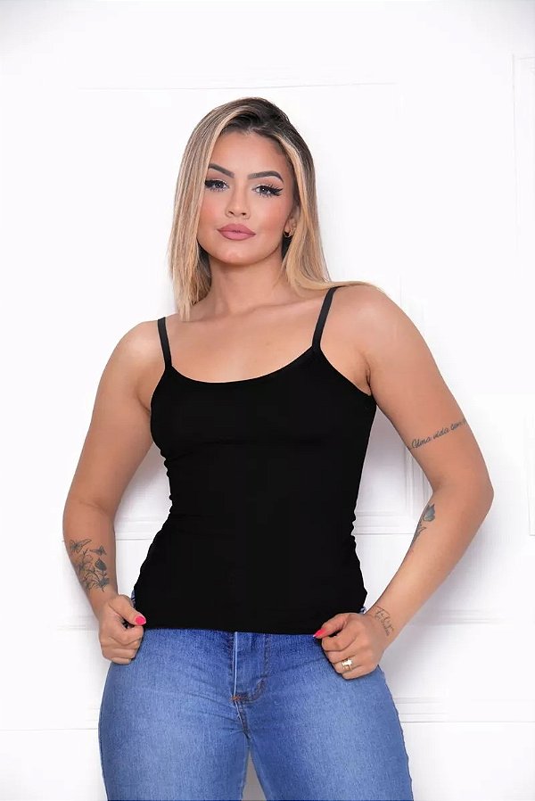 Blusa Básica Alcinha