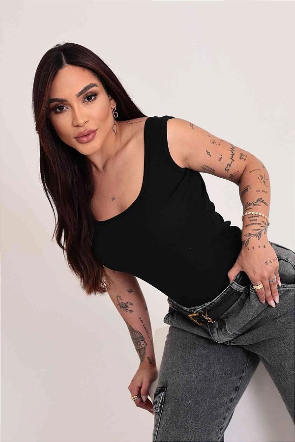 Regata Decote Quadrado