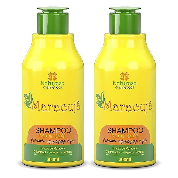 2 Shampoos Home Care Maracujá - Natureza Cosméticos