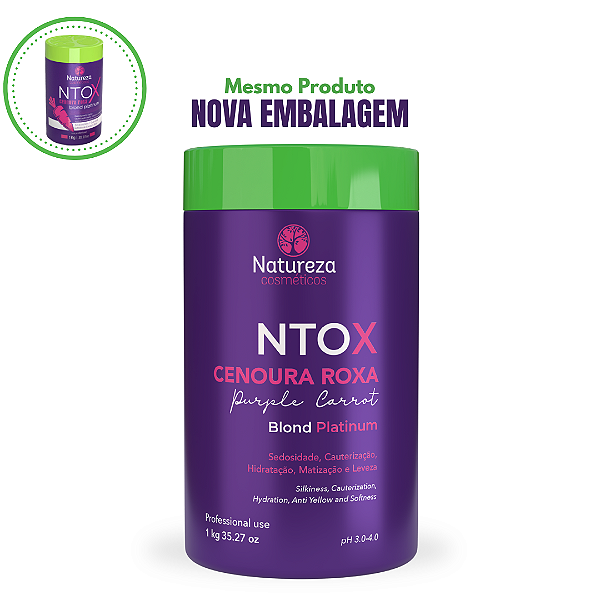 Ntox Cenoura Roxa - Natureza Cosméticos