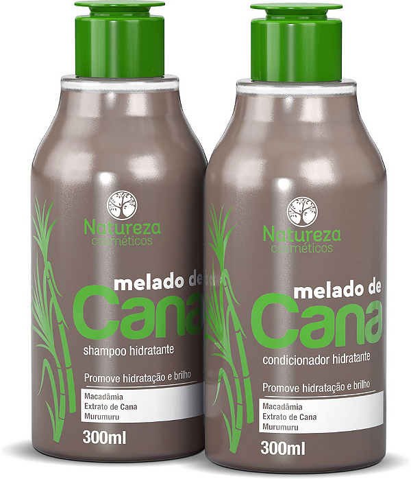 Home Care Melado de Cana 300ml - Shampoo e Condicionador - Natureza Cosméticos