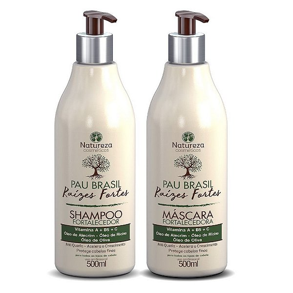 Home Care Pau Brasil 500ml - (Shampoo e Condicionador) - Natureza Cosméticos