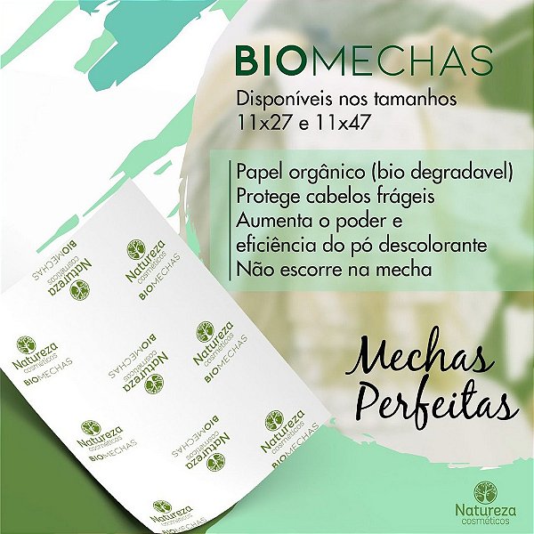 Papel Biomechas - Natureza Cosméticos