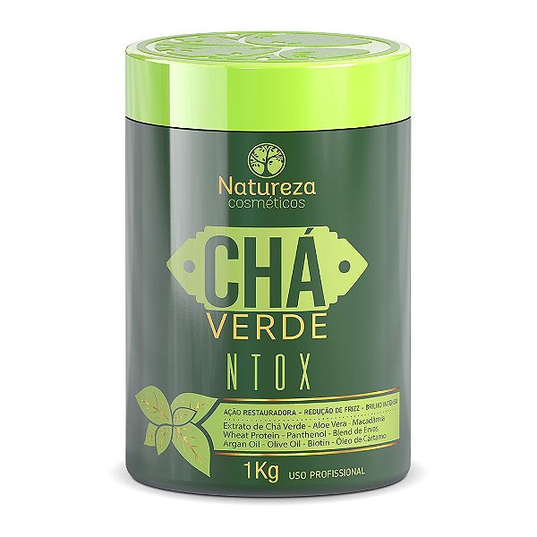 Ntox Chá Verde 1 Kg - Natureza Cosméticos