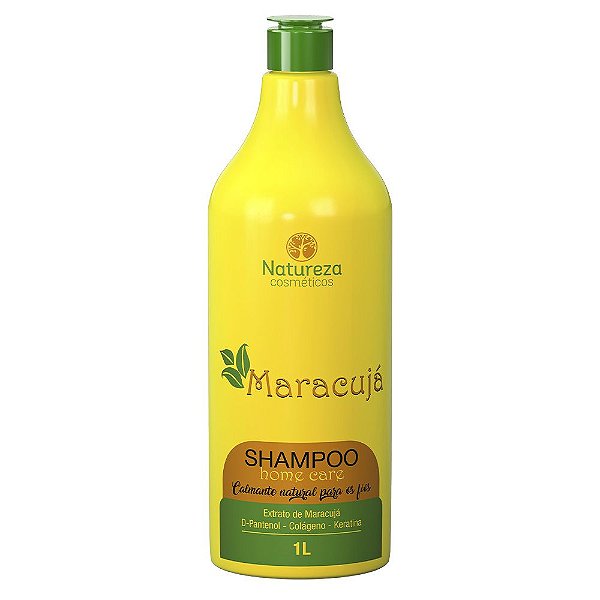 1 Shampoo Litro - Maracujá - Natureza Cosméticos