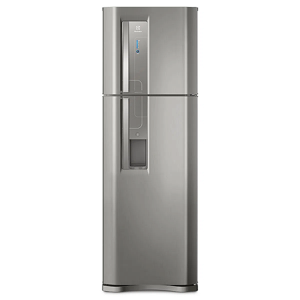 Geladeira Electrolux Frost Free 382L Dispenser de Água Duplex Cor Inox (TW42S)