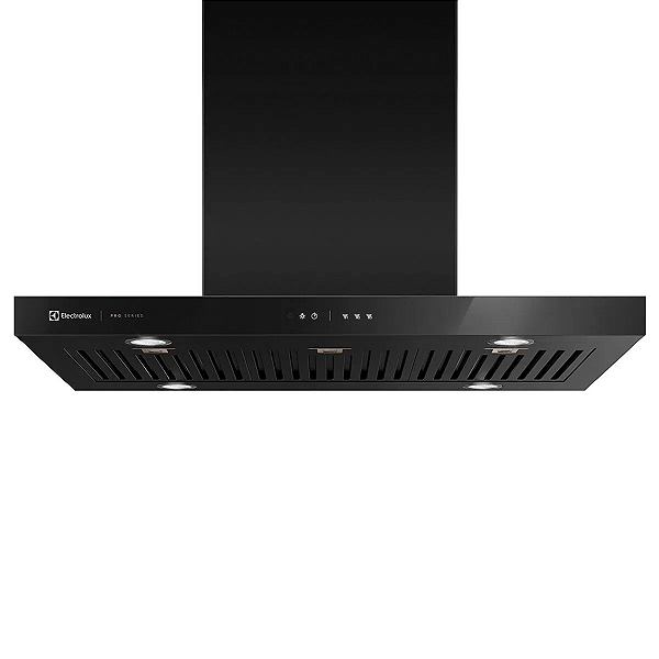 Coifa de Ilha Electrolux 90cm Pro Series (90CIV) - Preta, Painel Touch, Filtro Baffle