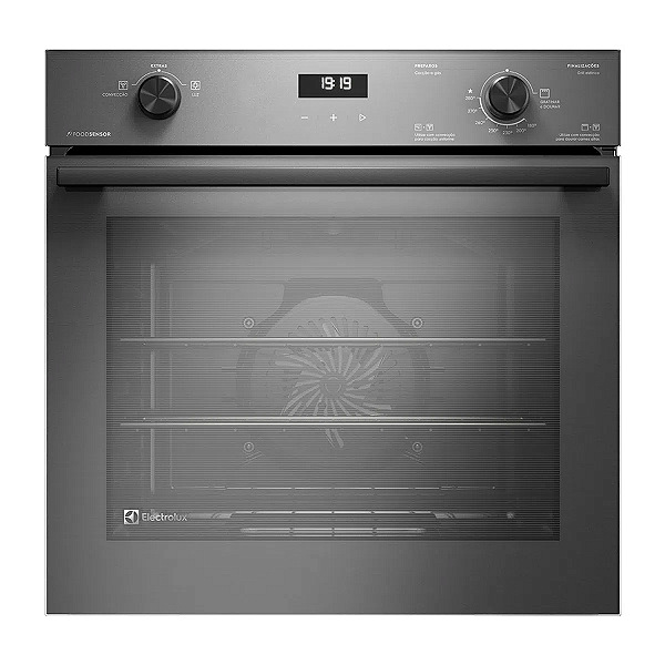 Forno de Embutir a Gás Electrolux 80L Experience com FoodSensor (OE8GF)