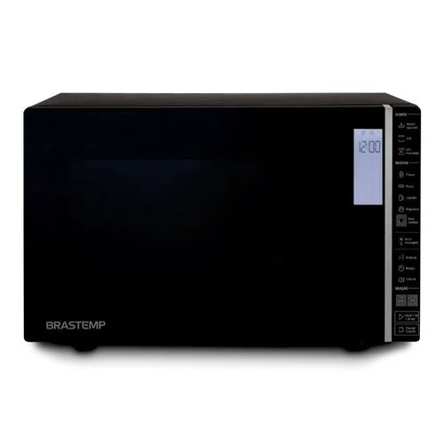 Micro-ondas Brastemp 32 Litros Preto com Grill e Painel Integrado (BMG45AE)