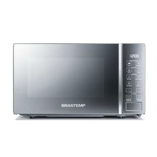 Micro-ondas Brastemp 20 Litros cor Inox Espelhado com Funções Pré-preparo (BMS20AR)