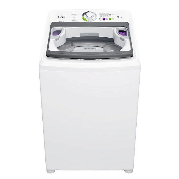 Máquina de Lavar Consul 15 kg Branca com Lavagem Econômica e Ciclo Edredom (CWH15AB)