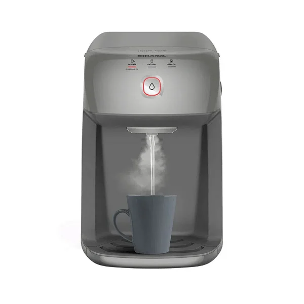 Purificador Electrolux Água Quente, Natural e Gelada com Compressor Cinza (PH41X)