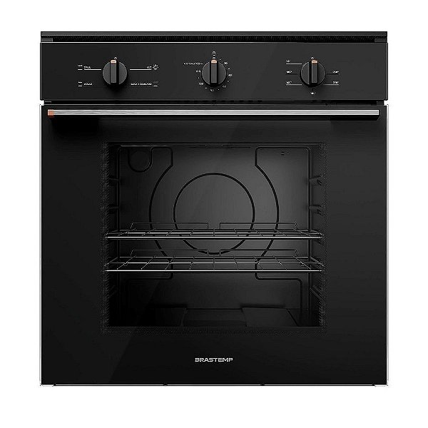 Forno Elétrico de Embutir 84 Litros Preto Brastemp - BOB84AE