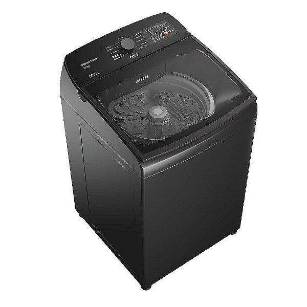 Máquina de Lavar Brastemp 16Kg Cinza Platinum com Ciclo Tira Manchas Advanced e Smart Sensor - BWF16A9