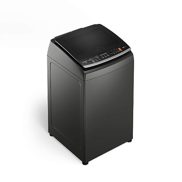 Máquina de Lavar Brastemp 17Kg Cinza Platinum com Design Infinity e Soft Close - BW17LTA