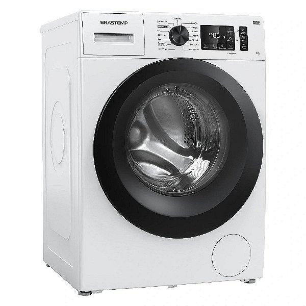 Lavadora Brastemp 9Kg Branca com Smart Sensor, Tira Manchas Pro e Motor Inverter - BNF09AB
