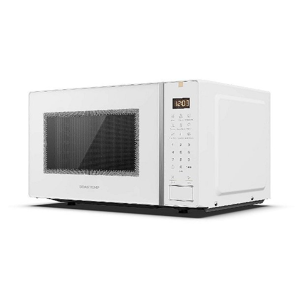 Micro-ondas 23 Litros com Multi Preparos Branco Brastemp - BMS23AB