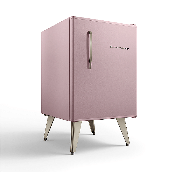 Frigobar Brastemp Retrô 76 Litros Rose Quartz - BRA08HO