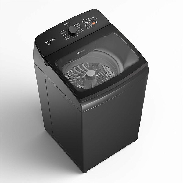 Máquina de Lavar Brastemp 13Kg Cinza Platinum com Ciclo Tira Manchas Advanced e Ciclo Antibolinha - BWK13A9