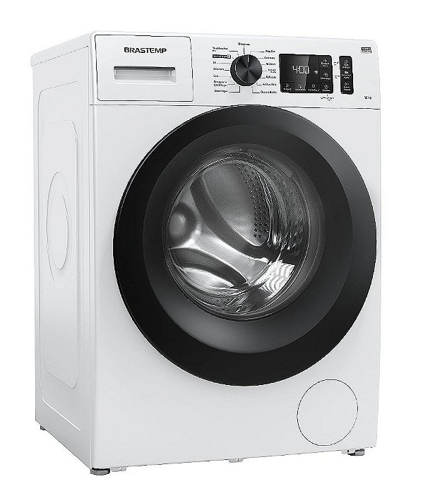 Lavadora Brastemp 10Kg Branca com Smart Sensor, Tira Manchas Pro e Motor Inverter - BNF10AB