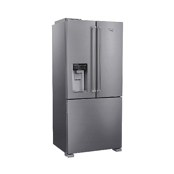 Geladeira Brastemp Gourmand Frost Free French Door Inox com Água e Gelo na Porta - BRH86MR